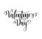 Valentines Day vector nice calligraphy design for cards, posters, ads