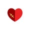 Valentines day, wound icon. Element of Web Valentine day icon for mobile concept and web apps. Detailed Valentines day, wound icon