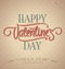 Valentines hand lettering (vector)