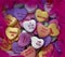 Valentines heart love candy