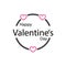 Valentines logo vector template