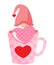 Valentineâ€™s Day Coffee Gnome