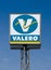 Valero Gas Station Sign