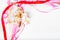 Valetine`s day, Mother`s day, birthday concept - Colorful ribbon