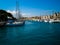 Valetta`s Harbor with many yachts