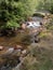 The Valira de Orient river at Llorts village in Andorra