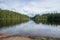 ValkjÃ¤rvi lake in the National park of Repovesi on clear summer evening