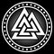 Valknut ancient pagan Nordic Germanic symbol