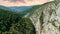 Valla Canyon nature landscape in Pinarbasi, Kastamonu Turkey