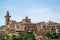 Valldemossa, perched, Mallorca, Majorca, Balearic Islands, Spain, citadel, old town, skyline, architecture, stone, nature, green