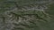 Valle d\'Aosta, Italy - outlined. Satellite