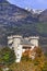 Valle d\\\'Aosta, Italy.view of Aymavilles castle