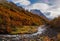 Valle de Frances valley in Torres del Paine, Patagonia, Chile.