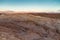 Valle de la Luna Valley of the Moon landscape in the Atacama Desert, north of Chile.