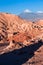 Valle De La Luna, Volcanoes Licancabur and Juriques, Atacama