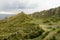 Valle de las Animas green hills near La Paz