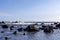 Valle Gran Rey - Panoramic sea view from beach Playa Charco del Conde in Valle Gran Rey, La Gomera