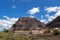 Valle Gran Rey - Scenic view on the massive sharp cliffs and mountains in Valle Gran Rey, La Gomera