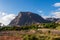 Valle Gran Rey - Scenic view on the massive sharp cliffs and mountains in Valle Gran Rey, La Gomera