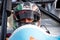 Vallelunga, Italy september 24 2017. Prototype racing car driver