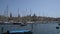 VALLETTA - MALTA, April, 2018: Boats at the berths of Birgu, Malta.