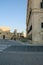 Valletta, Malta, August 2019. Large square in front of the old barracks of the French knights.