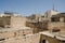 Valletta, Malta, August 2019. Roofs of residential buildings of the old city.