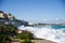 VALLETTA, MALTA - DEC 31st, 2019: West coast of Malta Island. The way from Mellieha to Golden Bay with waves on the