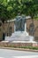 Valletta, Malta - May 9, 2017: Great Siege Monument by Antonio Sciortino in Valletta. Monument is located near Saint John`s Co-Cat