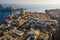 Valletta, Malta - Our Lady of Mount Carmel church and St.Paul`s Cathedral from above