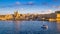 Valletta, Malta - Panoramic view of Saint Paul`s Cathedral