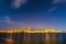 Valletta seafront skyline view, Malta