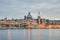 Valletta seafront skyline view, Malta