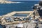 Valletta United Waterpolo Pitch and marina Valletta Malta