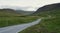 Valley in Cairngorms National Park in Grampian Mountains in Scotland