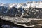 Valley of Chamonix, French Alpes, France