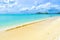 Valley Church Beach, paradise bay at tropical island Antigua in the Caribbean Sea