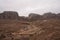 Valley in the city of Petra, Jordan
