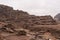 Valley in the city of Petra, Jordan