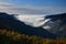 A valley with clouds coming in near Rabacal, Madeira, Portugal