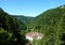 The valley in the Doubs (france)
