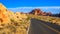 Valley of Fire Landscape in Afternoon Light