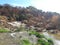 A valley in gafayt rural area near Jerada city in Morocco