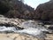 A valley in gafayt rural area near Jerada city in Morocco