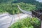 Valley Glaze Bridge in Taiwan, Pingtung. The Longest Suspension Bridge