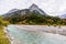 Valley hinterriss in the german alps