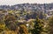 Valley homes panoramic view in Belmont, California