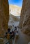 Valley of the Kings, Egypt. February 18, 2017: Close entrance to