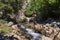 Valley of Krupa river near the karst spring