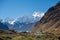 Valley on Manaslu circuit trek in Nepal